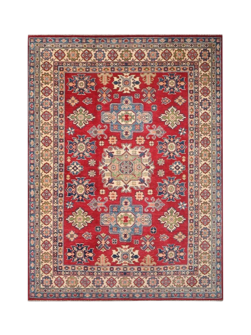 Gooch Oriental Kazak Rug, Red, L240 x W172 cm