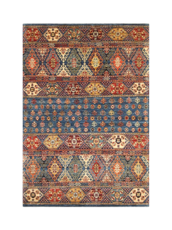 Gooch Oriental Khurjeen Rug, Blue, L177 x W121 cm, Blue