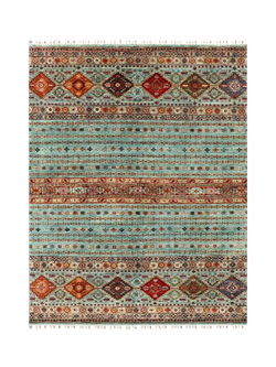Gooch Oriental Khurjeen Rug, Blue, L233 x W176 cm, Blue