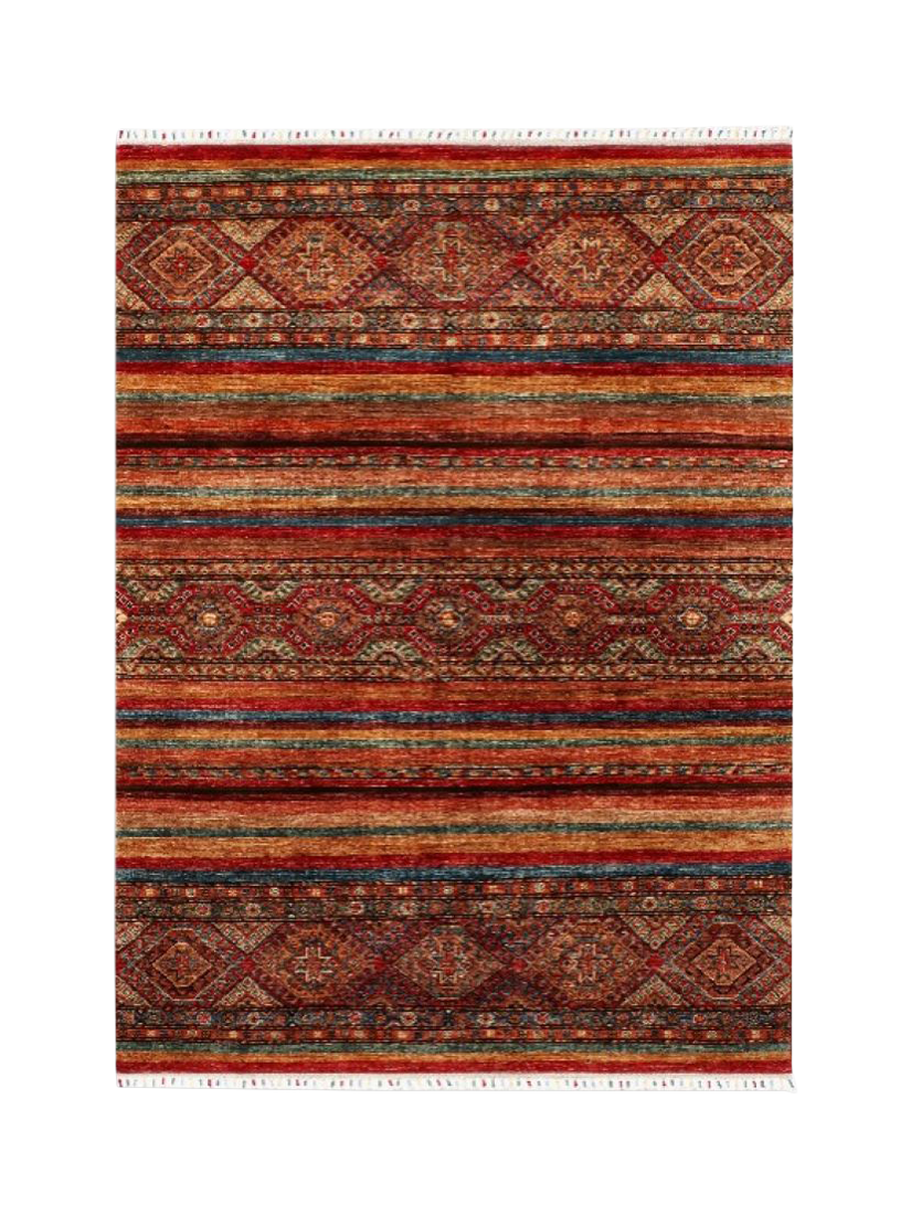 Gooch Oriental Khurjeen Rug, Multi, L209 x W151 cm
