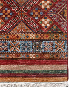 Gooch Oriental Khurjeen Rug, Multi, L233 x W174 cm - view 2, Multi