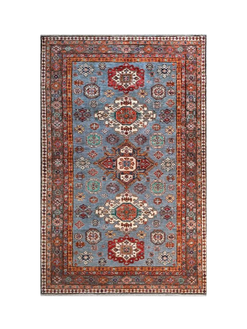 Gooch Oriental Supreme Kazak Rug, Grey, L283 x W187 cm