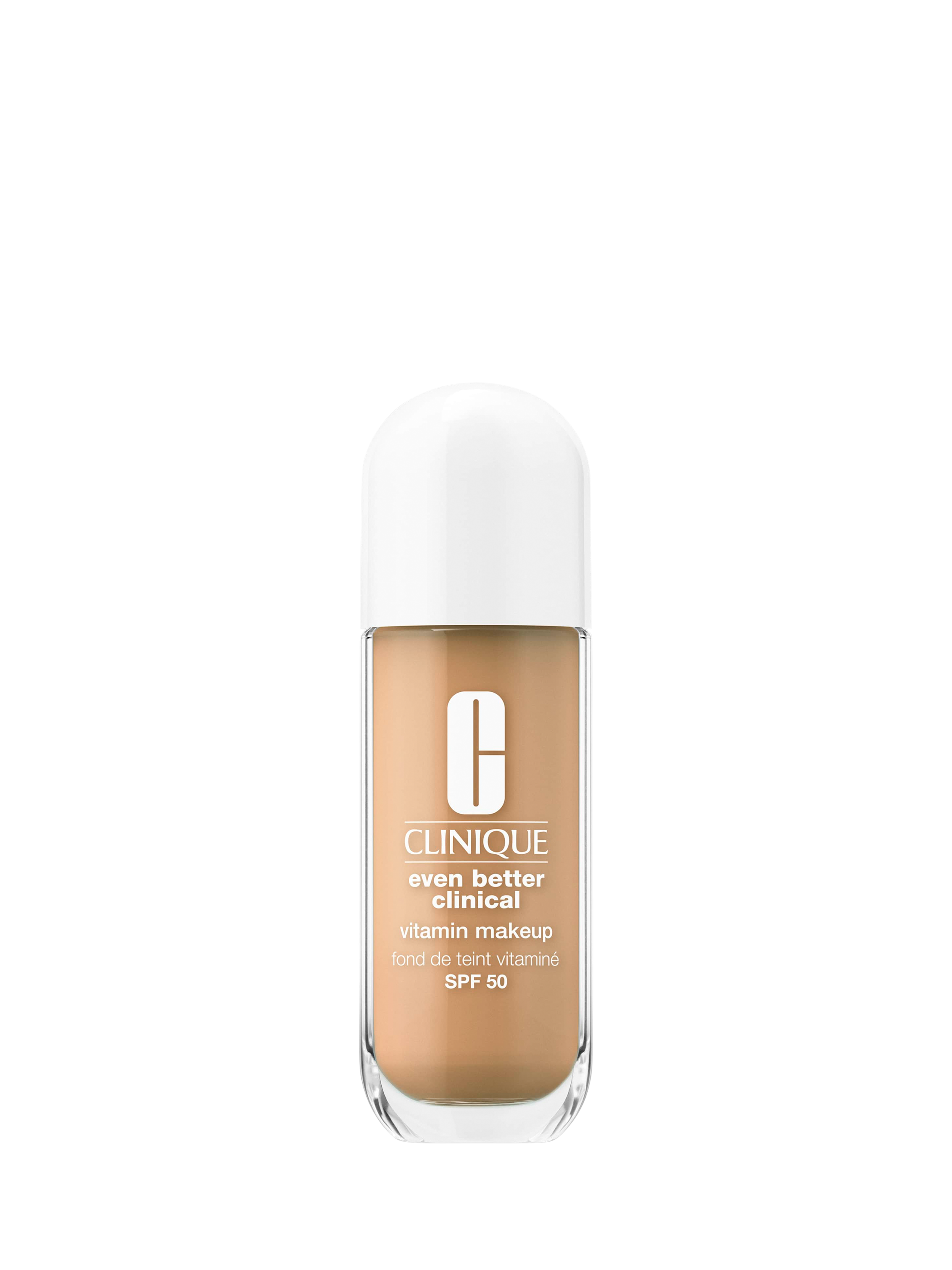 Product image 1 of 9, which shows Clinique Even Better Clinical Vitamin Makeup SPF 50, 11 Light Medium Cool 4