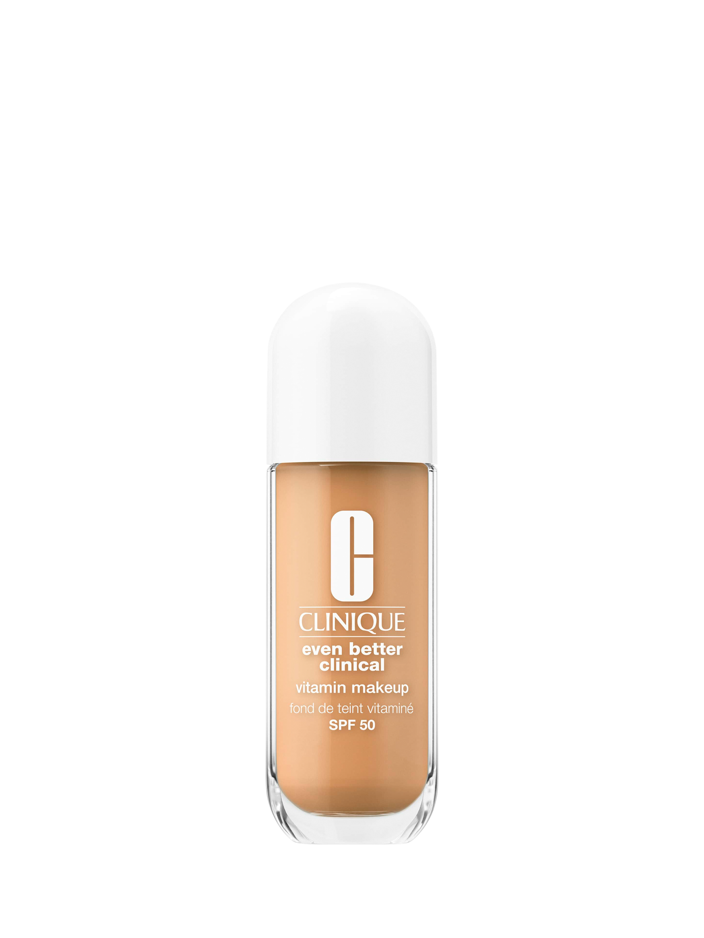 Product image 1 of 9, which shows Clinique Even Better Clinical Vitamin Makeup SPF 50, 13 Medium Warm 1