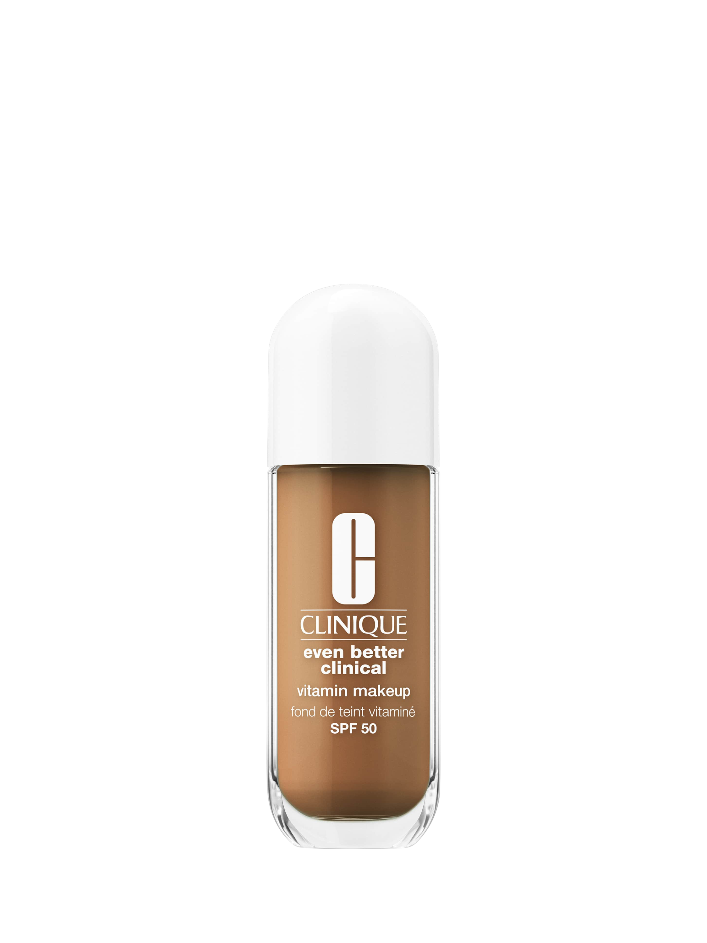 Product image 1 of 9, which shows Clinique Even Better Clinical Vitamin Makeup SPF 50, 21 Medium Deep Warm 3