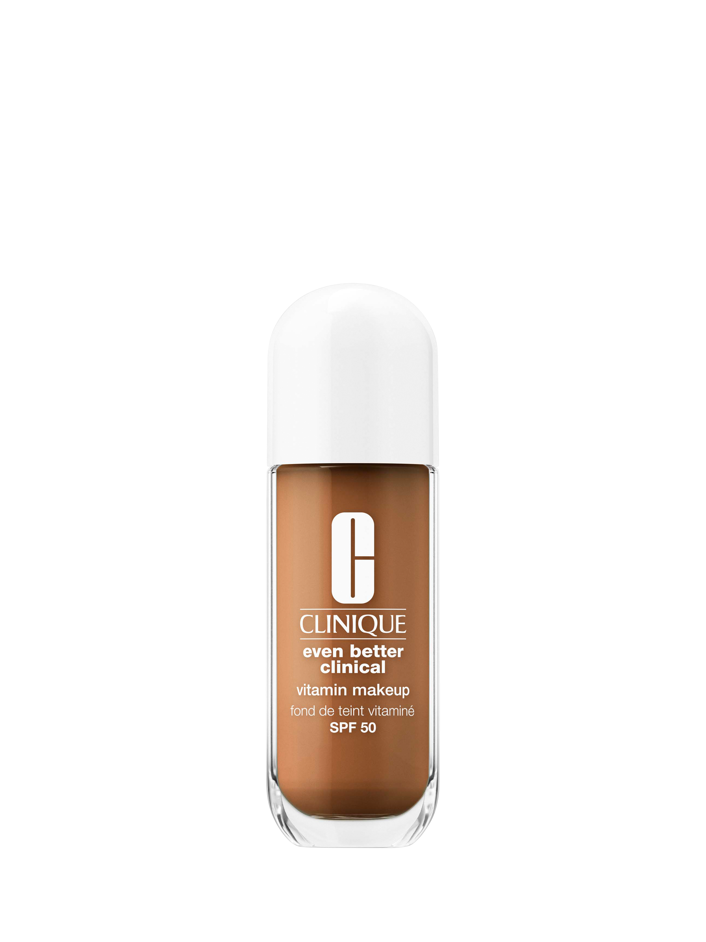 Product image 1 of 8, which shows Clinique Even Better Clinical Vitamin Makeup SPF 50, 23 Medium Deep Warm 4