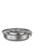 Stanley Wildfare Camping Stainless Steel Outdoor Frying Pan Cook & Dine Set, 9 Piece
