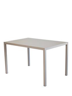 Fiam Aria Rectangular Garden Dining Table, 120cm, Cappucino, Cappucino