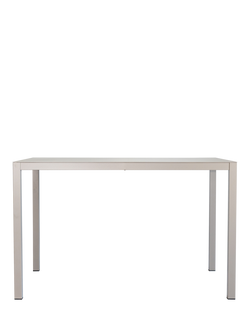 Fiam Aria Rectangular Garden Dining Table, 120cm, Cappucino - view 2, Cappucino