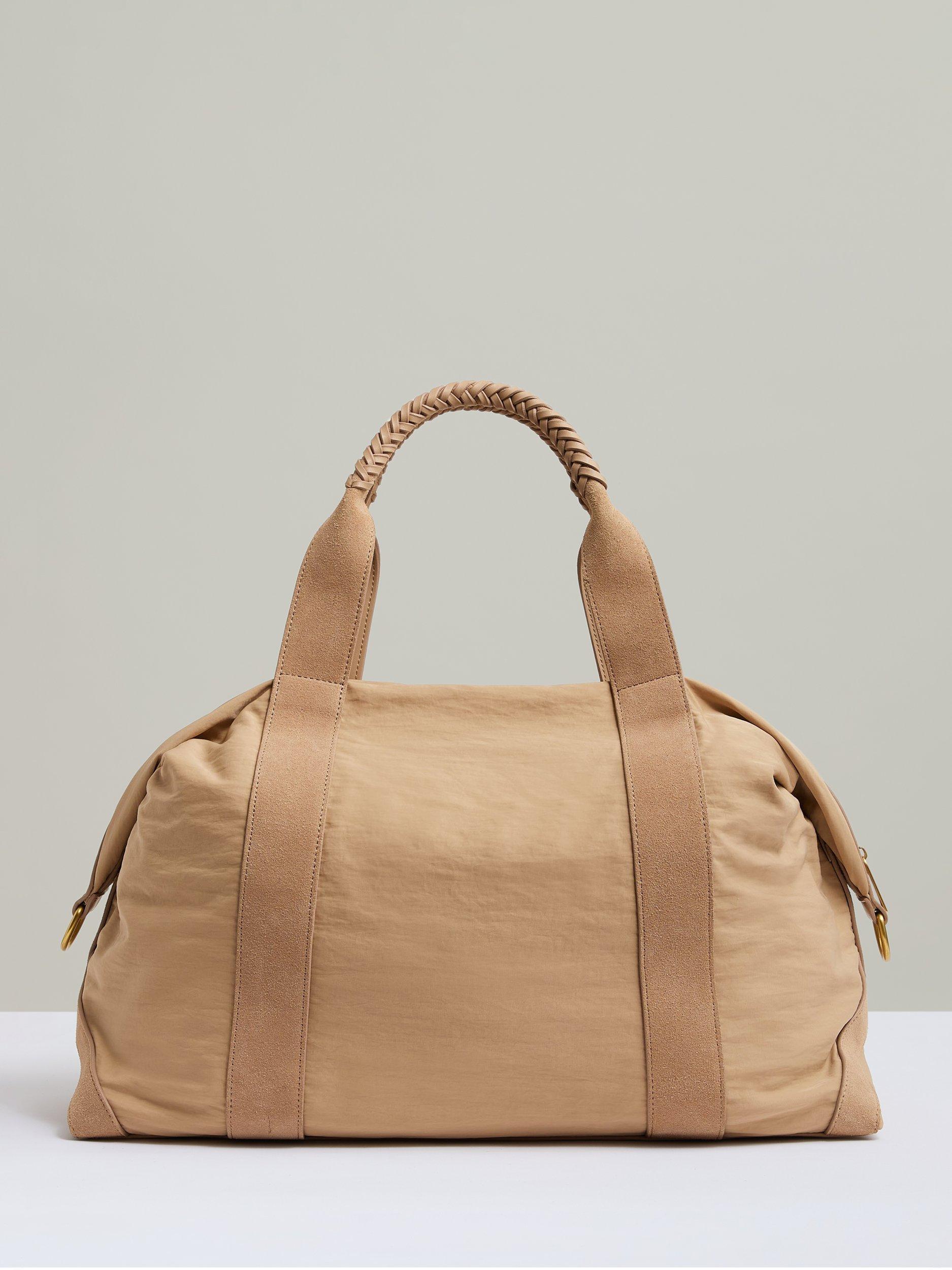 Reiss Phoebe Weekender Bag, Blush