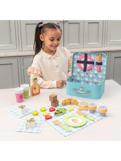 Bluey Wooden Picnic Playset, Multi