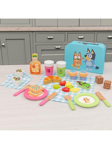 Bluey Wooden Picnic Playset - view 2, Multi