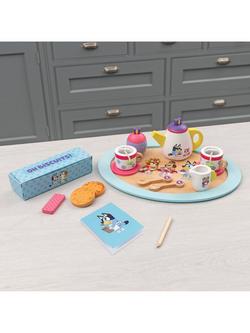 Bluey Wooden Tea Party Playset - view 2, Multi