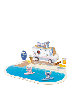 Disney Stitch Beach Shack Transforming Vehicle Playset, Multi