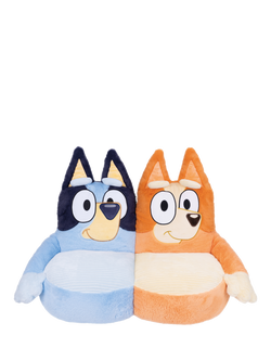 Bluey Bingo & Bluey Plush Sofa, Multi