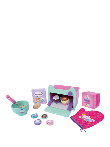 Gabby's Dollhouse Cakey Cats Baking Playset, Multi