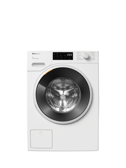 Miele WWB360WCS Freestanding Washing Machine, 8kg Load, 1400rpm Spin, Lotus White, Lotus White