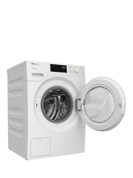 Miele WWB360WCS Freestanding Washing Machine, 8kg Load, 1400rpm Spin, Lotus White - view 2, Lotus White