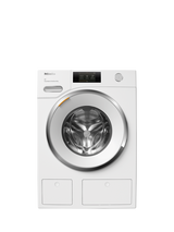 Miele WWR860WPS Freestanding Washing Machine, 9kg Load, 1600rpm Spin, Lotus White