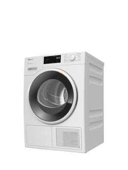Miele TWC640WP Freestanding Heat Pump Tumble Dryer, 8kg Load, Lotus White - view 2, Lotus White