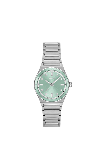 BOSS 1502787 Women's Candor Sport Crystal Bracelet Strap Watch, Green