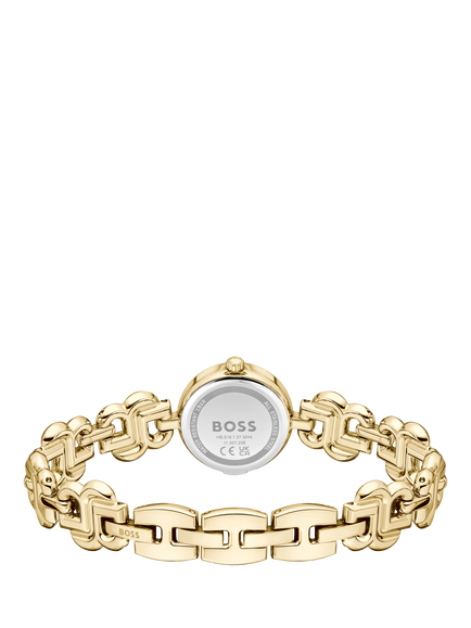 BOSS 1502794 Women's Double B Bracelet Strap Watch, Gold - view 2, Gold