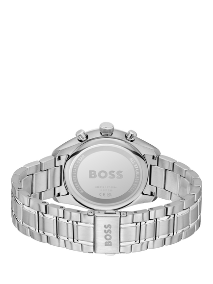 BOSS 1514226 Men's Grand Prix 44 Chronograph Bracelet Strap Watch, Blue - view 2, Blue