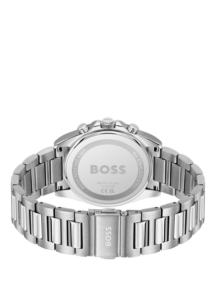 BOSS 1514240 Men's Strike Chronograph Date Bracelet Strap Watch, Blue - view 2, Blue