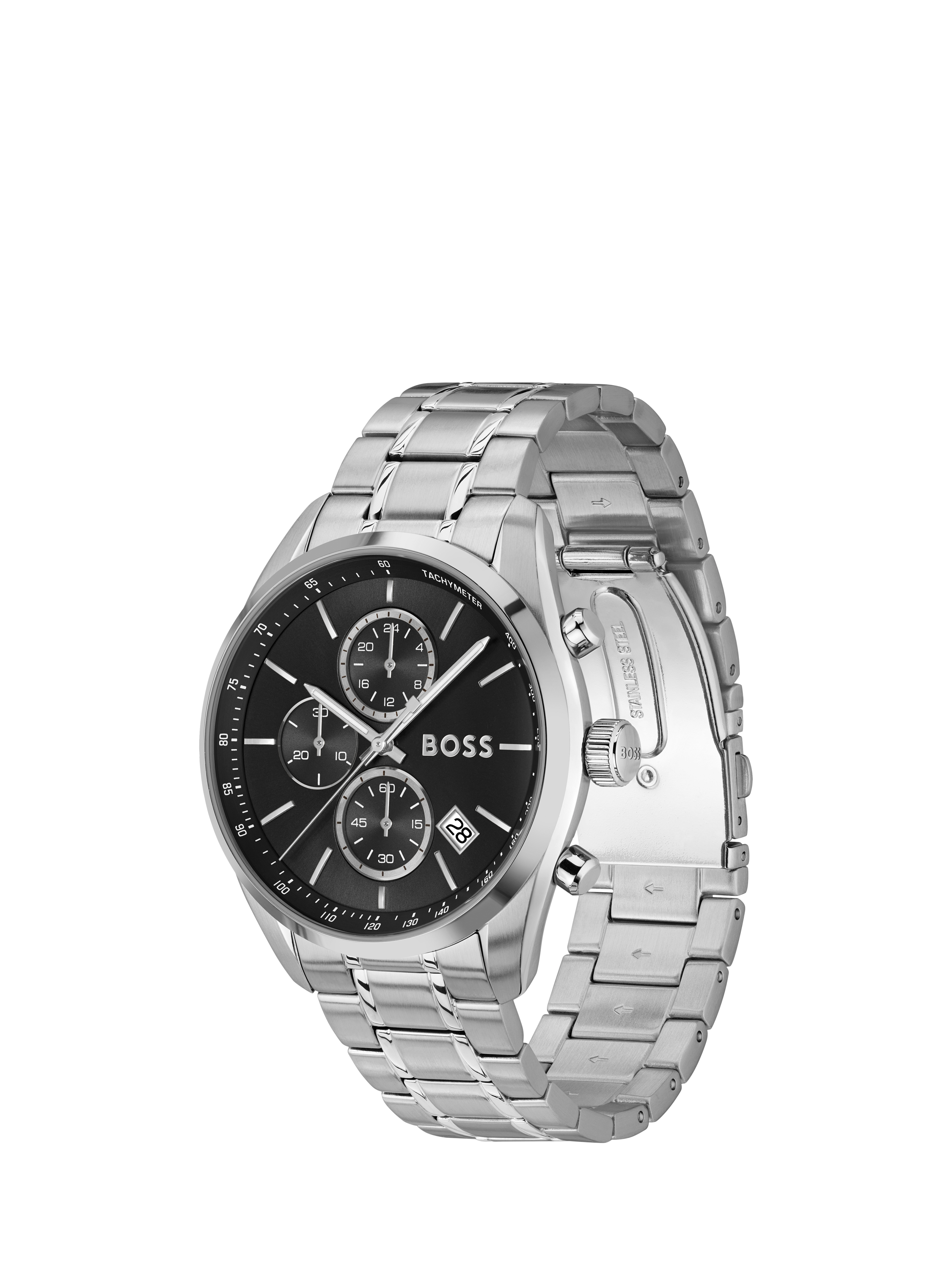 Product image 2 of 4, which shows BOSS 1514251 Men's Grand Prix 44 Chronograph