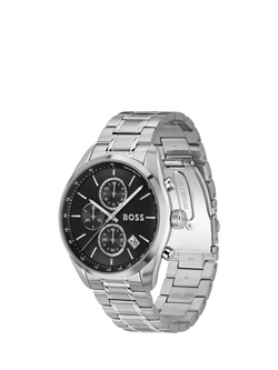 BOSS 1514251 Men's Grand Prix 44 Chronograph - view 2, Black