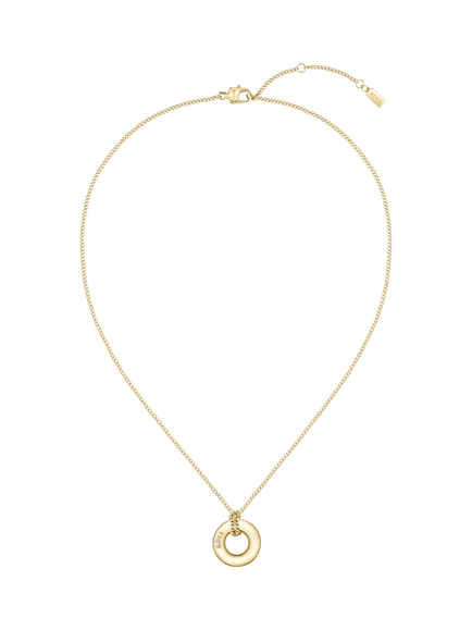 BOSS Live Collection Hoop Pendant, Gold, Gold