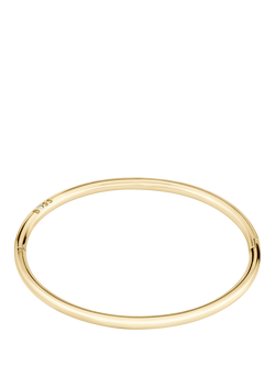 BOSS Live Hinged Bangle, Gold, Gold