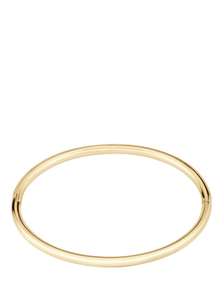 BOSS Live Hinged Bangle, Gold - view 2, Gold
