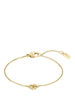BOSS Double B Petit Chain Bracelet, Gold, Gold