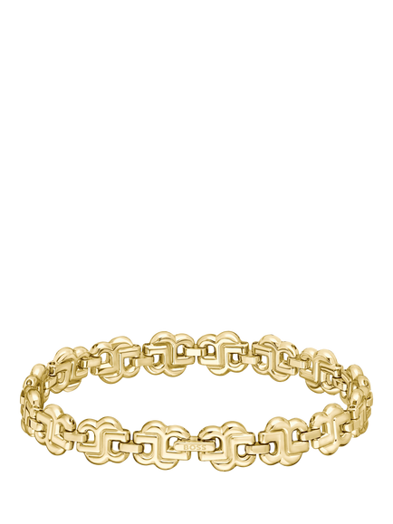 BOSS Double B Strand Chain Bracelet, Gold - view 2, Gold