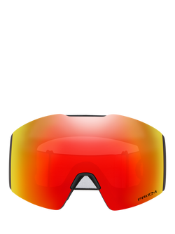 Oakley OO7099 Men's Oval Ski Sunglasses - view 2, Matte Black/Mirror Red