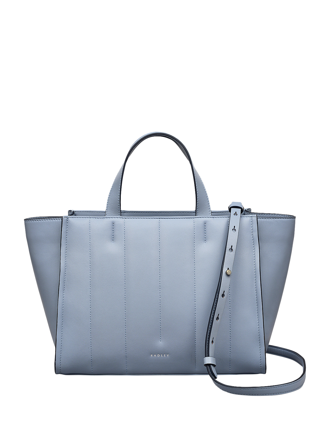Radley Oak Street ミディアムジップトップ トートバッグ RADLEY London Oak Street Medium Zip Leather Tote - QVC.com