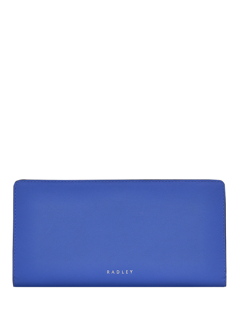 Product image 1 of 3, which shows Radley Coin Street Leather Large Bifold Purse, Yves Blue
