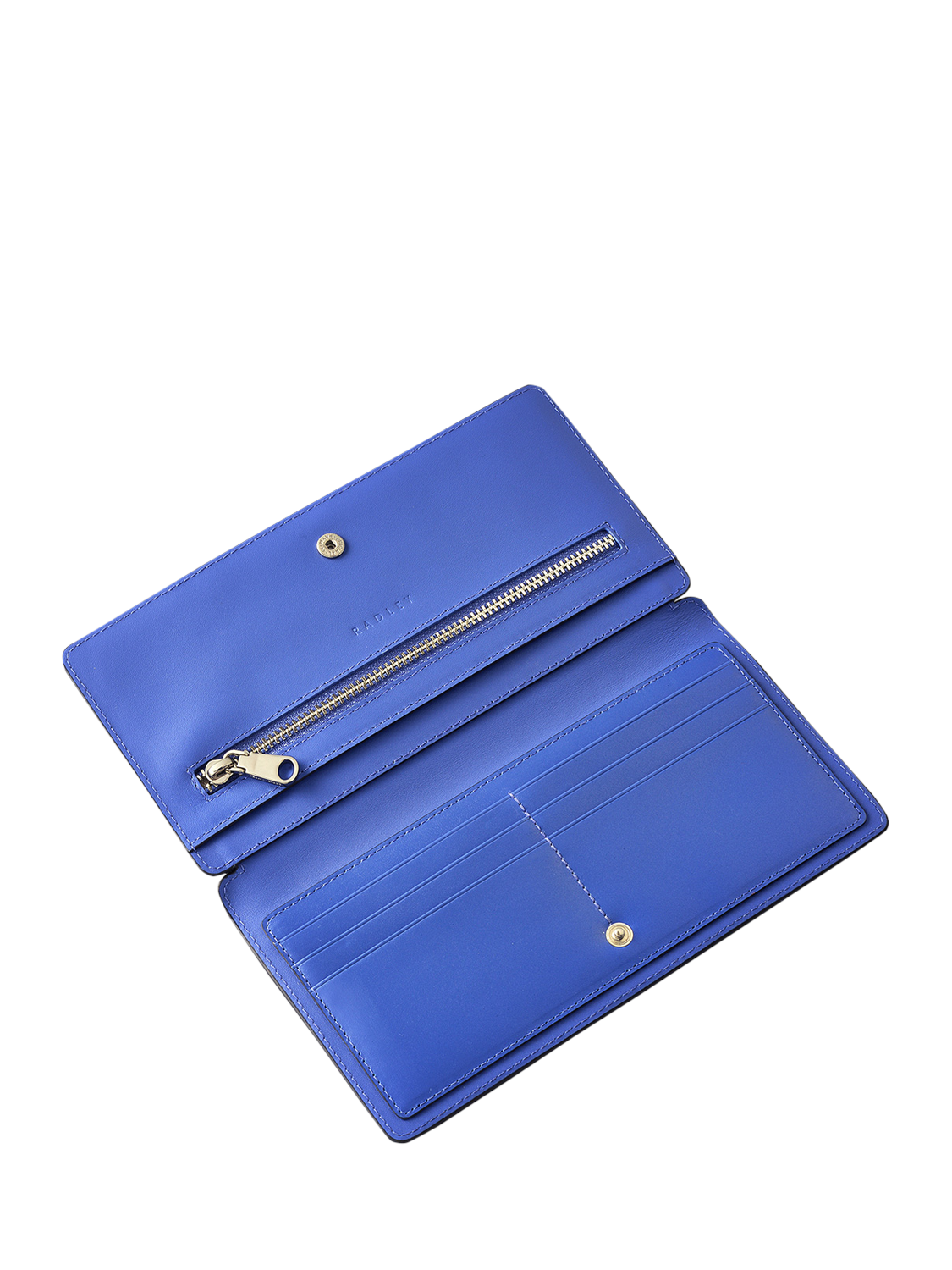 Product image 3 of 3, which shows Radley Coin Street Leather Large Bifold Purse, Yves Blue
