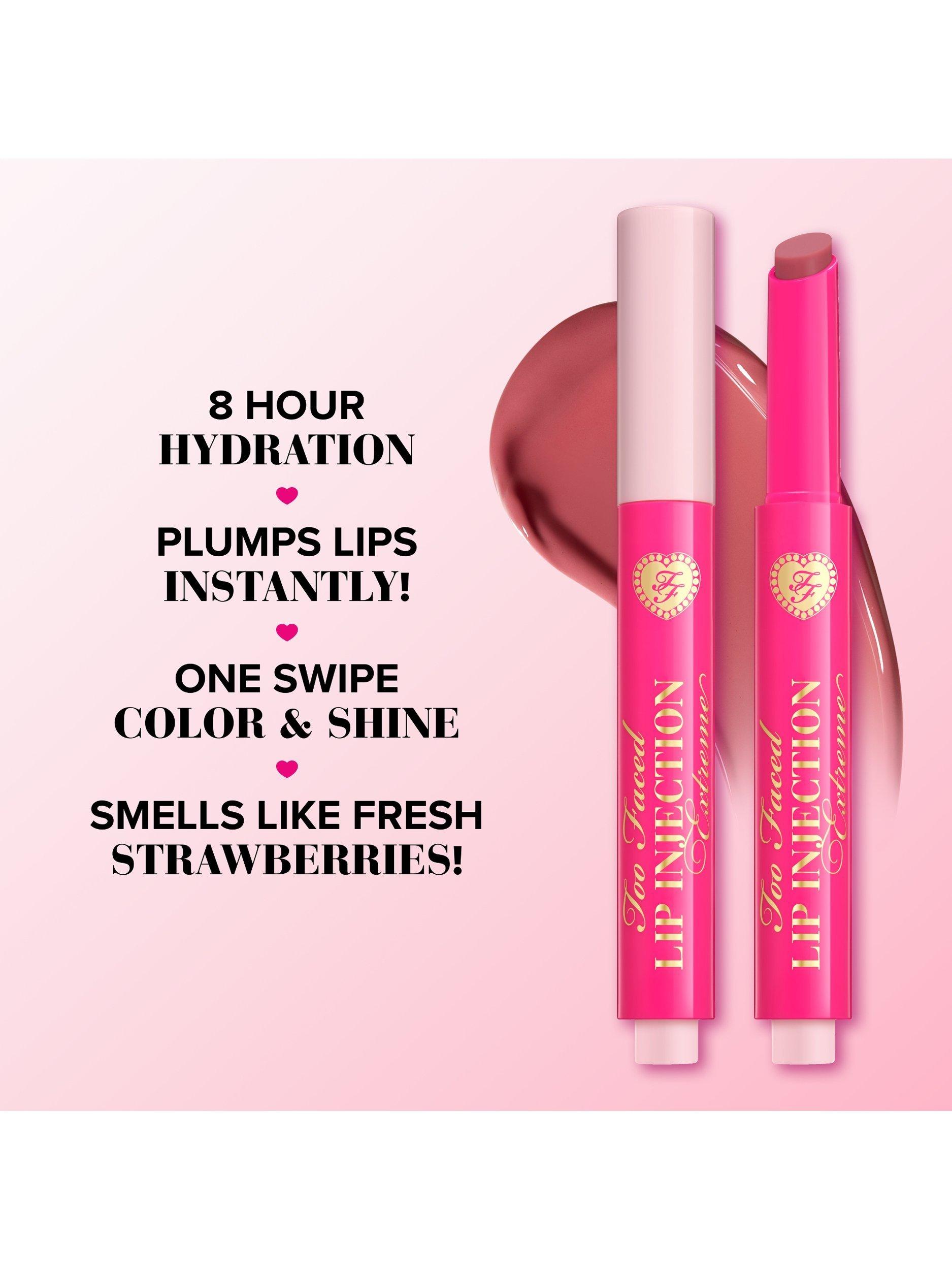 Product image 4 of 8, which shows Too Faced Lip Injection Extreme Plumping Clicks, Velvet Crush
