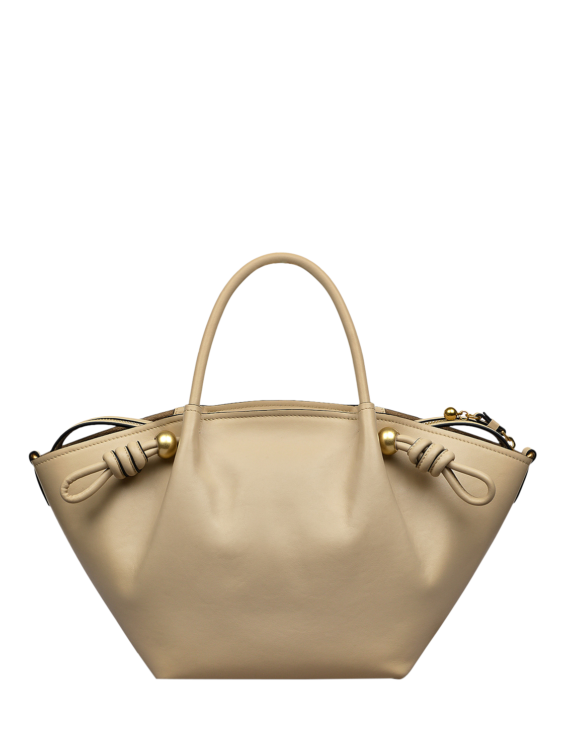 Product image 2 of 6, which shows Radley The Romilly Leather Medium Zip Top Grab Bag, Stone