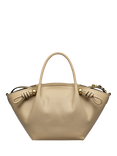 Radley The Romilly Leather Medium Zip Top Grab Bag, Stone