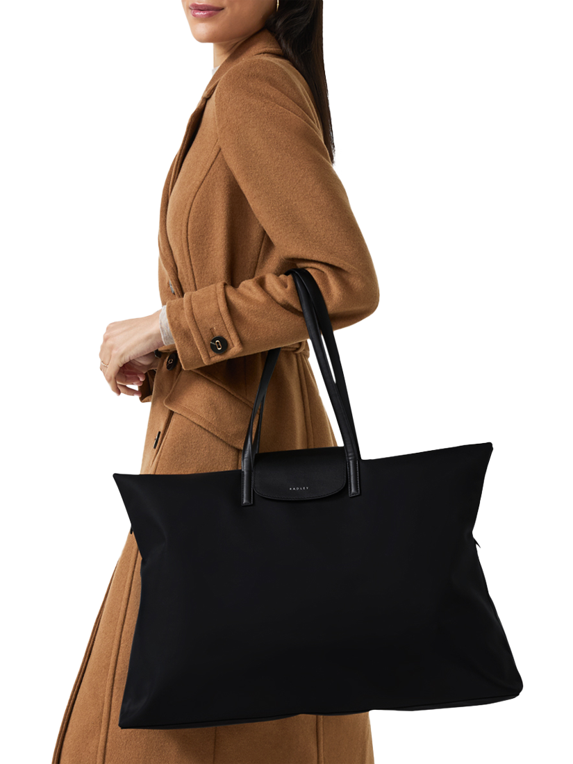 Product image 5 of 6, which shows Radley Pocket Essentials Large Zip-Top Shoulder Bag, Black