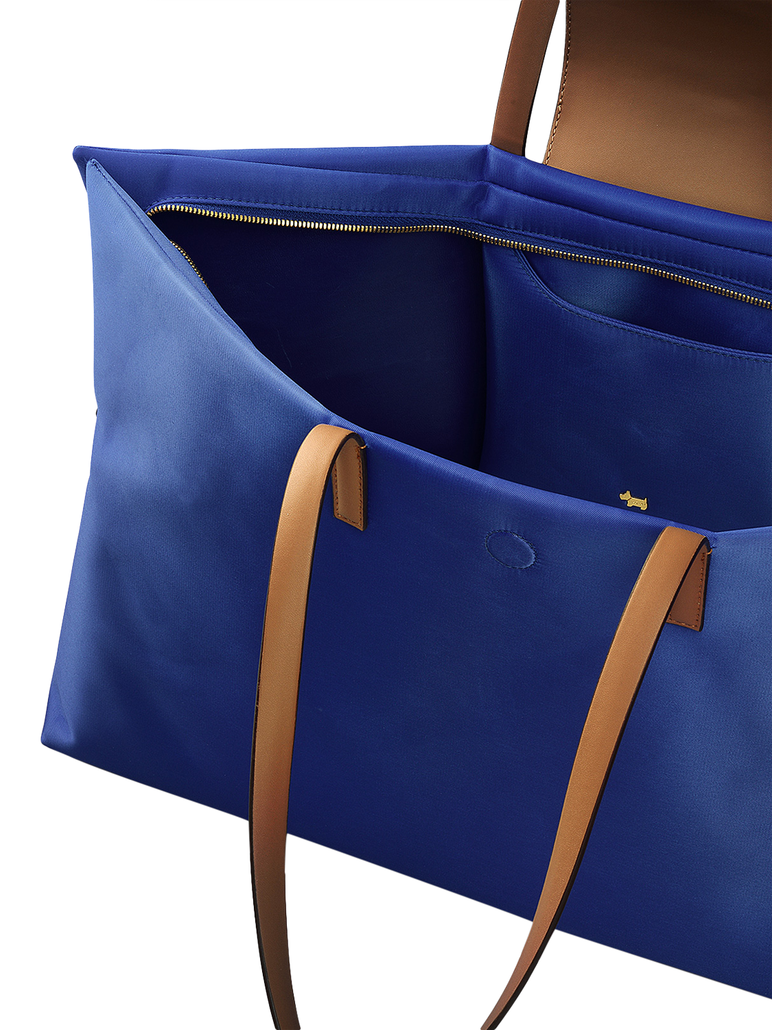 Product image 3 of 5, which shows Radley Pocket Essentials Large Zip-Top Shoulder Bag, Blue