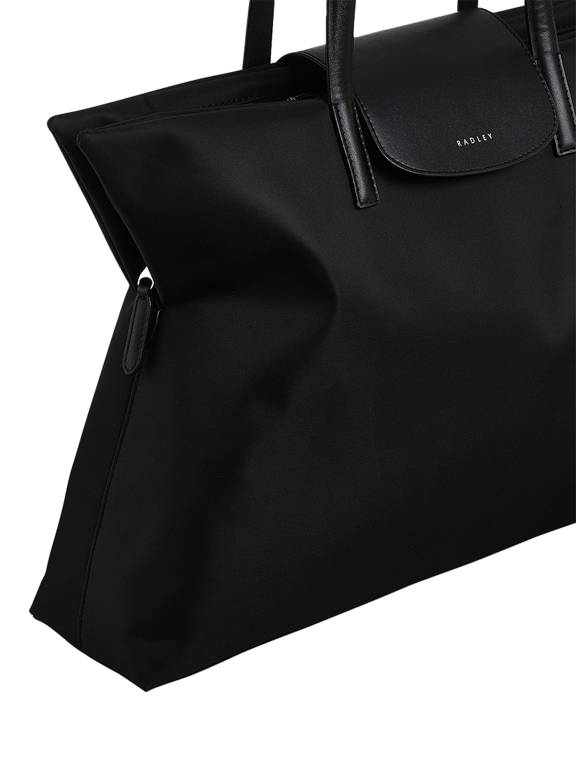 Product image 4 of 5, which shows Radley Pocket Essentials Medium Zip-Top Tote Bag, Black