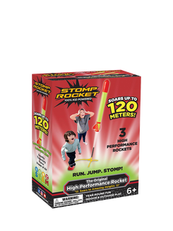 Stomp Rocket High Performance Rockets, Pack of 3, Multi