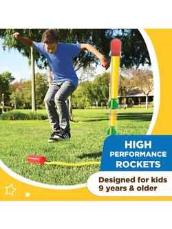 Stomp Rocket High Performance Rockets, Pack of 3 - view 2, Multi