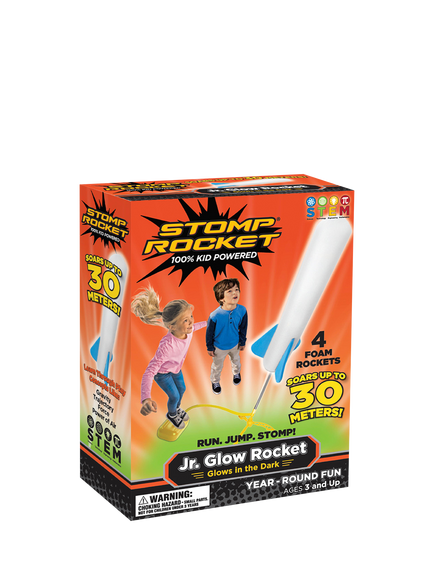 Stomp Rocket Junior Glow Rocket, Multi