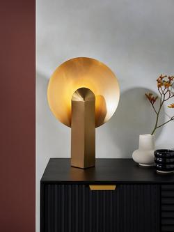 MADE Axel Table Lamp, Brass - view 2, Brass