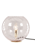 MADE Ilaria Glass Globe Table Lamp, Pink